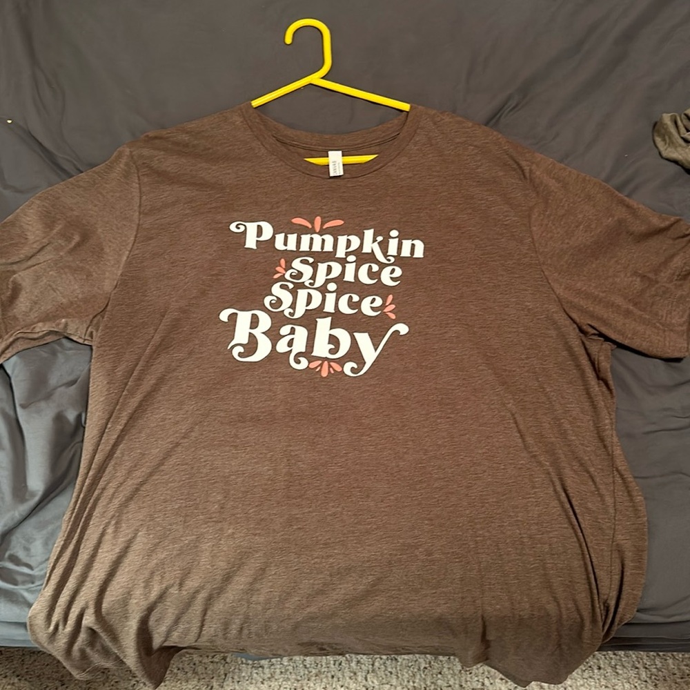 NWT!! Brown Pumpkin Spice Spice Baby T-shirt